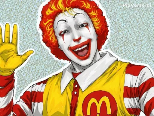 ドナルド・マクドナルド　PixVerse